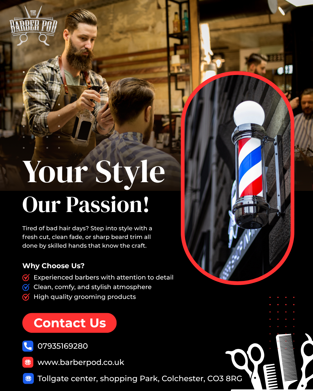 Barber Pods